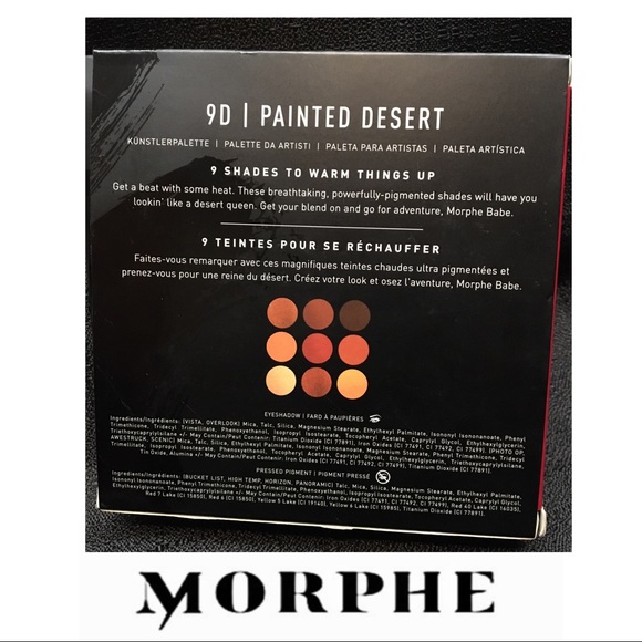 “MORPHE” Painted Dessert eyeshadow palette - Picture 5 of 5